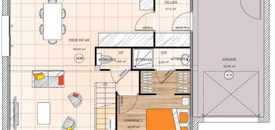 Terrain et maison à Brissac Loire Aubance en Maine-et-Loire (49) de 96 m² à vendre au prix de 298700€ - 4