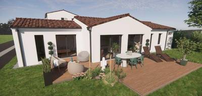 Terrain et maison à Saint-Palais-sur-Mer en Charente-Maritime (17) de 95 m² à vendre au prix de 480000€ - 1