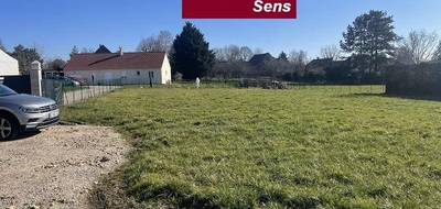 Terrain à Villechétive en Yonne (89) de 1400 m² à vendre au prix de 30000€ - 2