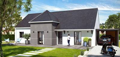 Terrain et maison à Frohen-sur-Authie en Somme (80) de 131 m² à vendre au prix de 278353€ - 1
