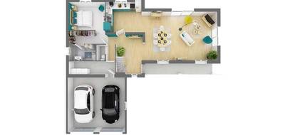 Terrain et maison à Valence-en-Poitou en Vienne (86) de 134 m² à vendre au prix de 260710€ - 4