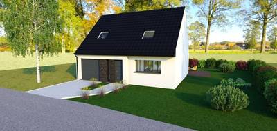 Terrain et maison à Douvrin en Pas-de-Calais (62) de 95 m² à vendre au prix de 230000€ - 1