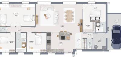 Terrain et maison à Lusigny-sur-Barse en Aube (10) de 140 m² à vendre au prix de 289800€ - 4