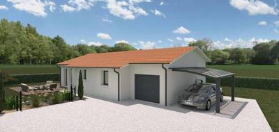 Terrain et maison à Saint-Étienne-sur-Chalaronne en Ain (01) de 87 m² à vendre au prix de 268500€ - 3