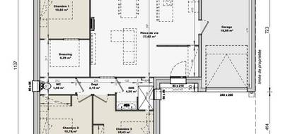 Terrain et maison à Les Moutiers-en-Retz en Loire-Atlantique (44) de 84 m² à vendre au prix de 273300€ - 3