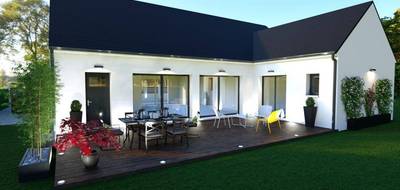 Terrain et maison à Ambillou en Indre-et-Loire (37) de 110 m² à vendre au prix de 279500€ - 2
