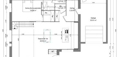 Terrain et maison à Esquay-sur-Seulles en Calvados (14) de 140 m² à vendre au prix de 330500€ - 4