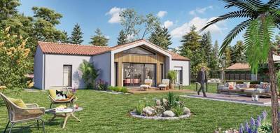 Terrain et maison à Vairé en Vendée (85) de 98 m² à vendre au prix de 320900€ - 1