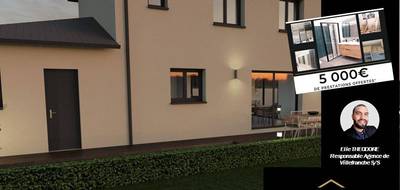 Terrain et maison à Saint-Jean-de-Thurigneux en Ain (01) de 90 m² à vendre au prix de 343000€ - 2