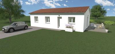 Terrain et maison à Bonson en Loire (42) de 65 m² à vendre au prix de 209800€ - 1