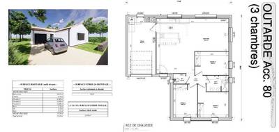 Terrain et maison à Mareuil-sur-Lay-Dissais en Vendée (85) de 80 m² à vendre au prix de 193500€ - 3