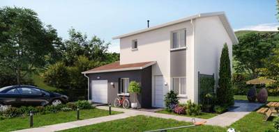 Terrain et maison à Crottet en Ain (01) de 91 m² à vendre au prix de 221215€ - 1