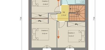 Terrain et maison à Miramas en Bouches-du-Rhône (13) de 77 m² à vendre au prix de 282200€ - 4