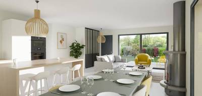 Terrain et maison à Saint-Didier-sur-Chalaronne en Ain (01) de 97 m² à vendre au prix de 264500€ - 3
