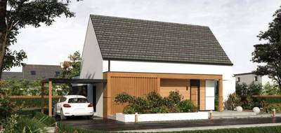 Terrain et maison à Saint-Évarzec en Finistère (29) de 140 m² à vendre au prix de 447000€ - 3