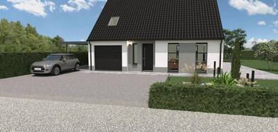 Terrain et maison à Guînes en Pas-de-Calais (62) de 92 m² à vendre au prix de 210000€ - 1