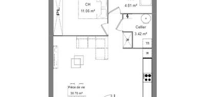 Terrain et maison à Servian en Hérault (34) de 50 m² à vendre au prix de 192000€ - 4