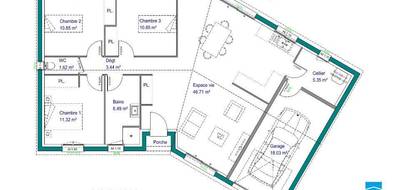 Terrain et maison à Donzenac en Corrèze (19) de 96 m² à vendre au prix de 245600€ - 3