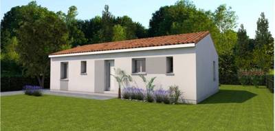 Terrain et maison à Lonzac en Charente-Maritime (17) de 80 m² à vendre au prix de 171000€ - 1