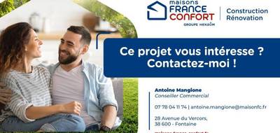 Terrain et maison à Moirans en Isère (38) de 100 m² à vendre au prix de 302000€ - 4