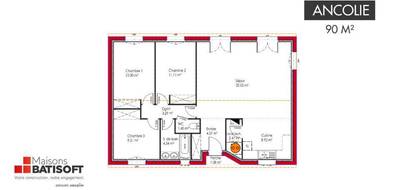 Terrain et maison à Bassens en Gironde (33) de 90 m² à vendre au prix de 258750€ - 4