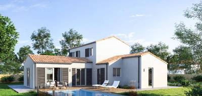 Terrain et maison à Charron en Charente-Maritime (17) de 122 m² à vendre au prix de 313025€ - 1