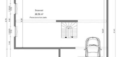 Terrain et maison à Dormelles en Seine-et-Marne (77) de 145 m² à vendre au prix de 370000€ - 3