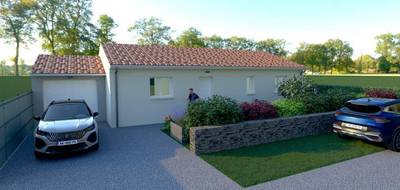 Terrain et maison à Pechbonnieu en Haute-Garonne (31) de 83 m² à vendre au prix de 253000€ - 2