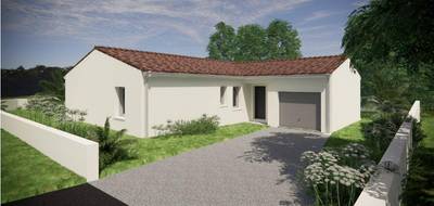 Terrain et maison à Chadenac en Charente-Maritime (17) de 100 m² à vendre au prix de 269900€ - 2