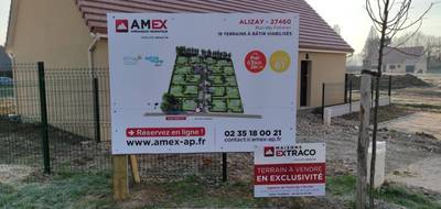 Terrain et maison à Alizay en Eure (27) de 81 m² à vendre au prix de 208358€ - 4