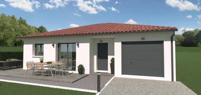 Terrain et maison à Saint-Paul-de-Varax en Ain (01) de 79 m² à vendre au prix de 238500€ - 1