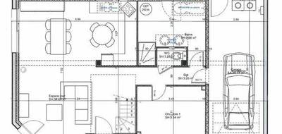 Terrain et maison à Les Andelys en Eure (27) de 99 m² à vendre au prix de 249700€ - 4