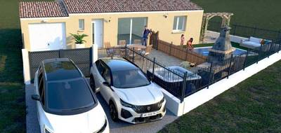 Terrain et maison à Cabrières en Hérault (34) de 81 m² à vendre au prix de 223000€ - 1