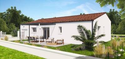 Terrain et maison à Burie en Charente-Maritime (17) de 90 m² à vendre au prix de 220000€ - 2