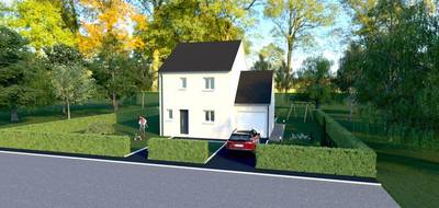 Terrain et maison à Bacqueville en Eure (27) de 80 m² à vendre au prix de 227187€ - 1