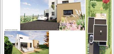 Terrain et maison à Sacé en Mayenne (53) de 110 m² à vendre au prix de 287800€ - 2