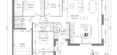 Terrain et maison à Thun-l'Évêque en Nord (59) de 117 m² à vendre au prix de 271000€ - 4