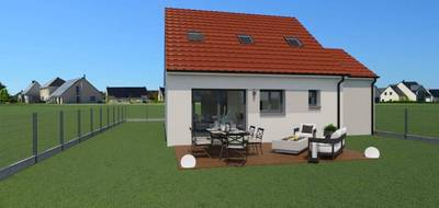 Terrain et maison à Lumbres en Pas-de-Calais (62) de 85 m² à vendre au prix de 253155€ - 2