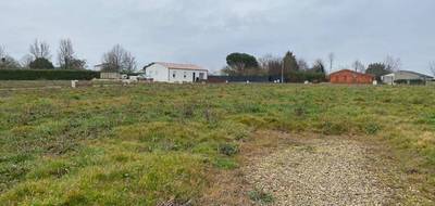 Terrain à Montpellier-de-Médillan en Charente-Maritime (17) de 600 m² à vendre au prix de 42000€ - 2