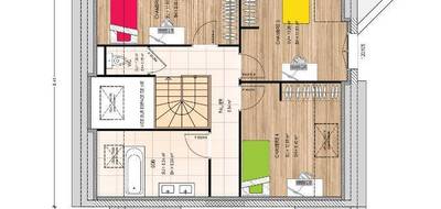 Terrain et maison à Saint-Augustin-des-Bois en Maine-et-Loire (49) de 110 m² à vendre au prix de 325700€ - 3