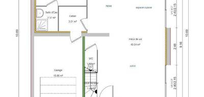 Terrain et maison à Igny en Essonne (91) de 124 m² à vendre au prix de 649657€ - 2