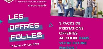 Terrain et maison à Azur en Landes (40) de 98 m² à vendre au prix de 366000€ - 2