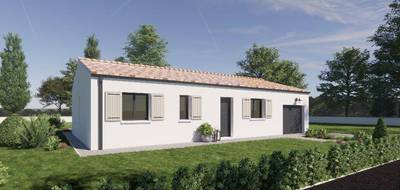 Terrain et maison à Saint-Palais-sur-Mer en Charente-Maritime (17) de 84 m² à vendre au prix de 337000€ - 1