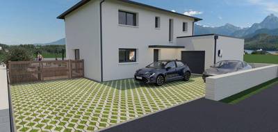 Terrain et maison à Bâgé-Dommartin en Ain (01) de 140 m² à vendre au prix de 454000€ - 3