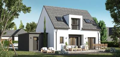 Terrain et maison à Saint-Évarzec en Finistère (29) de 95 m² à vendre au prix de 312556€ - 2