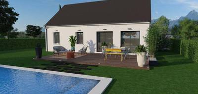 Terrain et maison à Monnaie en Indre-et-Loire (37) de 85 m² à vendre au prix de 201000€ - 2