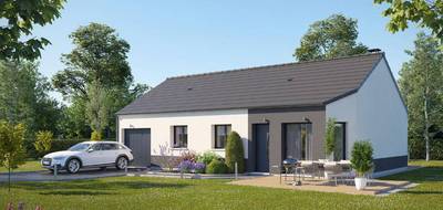 Terrain et maison à Le Thuit de l'Oison en Eure (27) de 82 m² à vendre au prix de 231800€ - 2