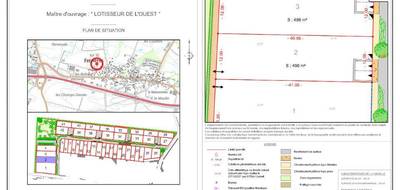 Terrain à Ferrières en Charente-Maritime (17) de 490 m² à vendre au prix de 90650€ - 1