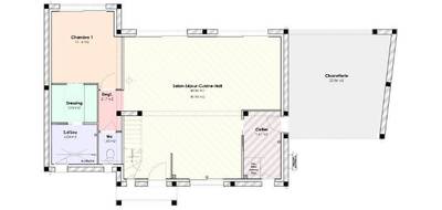 Terrain et maison à Saint-Étienne-de-Chigny en Indre-et-Loire (37) de 128 m² à vendre au prix de 304900€ - 3