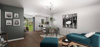 Terrain et maison à Audeux en Doubs (25) de 91 m² à vendre au prix de 211150€ - 3